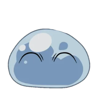 😊 Rimuru Tempest That Time I Got Reincarnated as a Slime Аниме, Слизь, Манга, Римуру, Исекай, Фэнтези telegram sticker