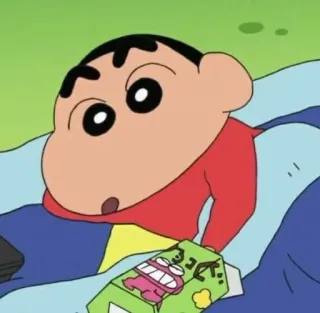 🐧 Shin-chan Crayon Shin-chan Cartoon, Anime, Lustig, Shin Chan, Figur, Unterhaltung, Kind telegram sticker