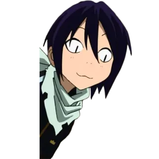 😏 Yato Noragami anime, noragami, yato, character, manga telegram sticker