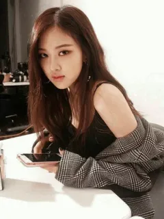 🕊 Rose Rose, K-pop, Blackpink, zangeres, vrouw, beroemdheid whatsapp sticker