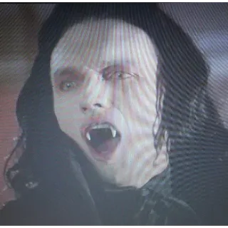 😈 vampire, crocs, horreur, monstre, effrayant whatsapp sticker