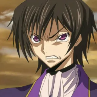 📎 Lelouch Lamperouge Code Geass Anime, Personagem, Code Geass, Lelouch, Lelouch Lamperouge telegram sticker