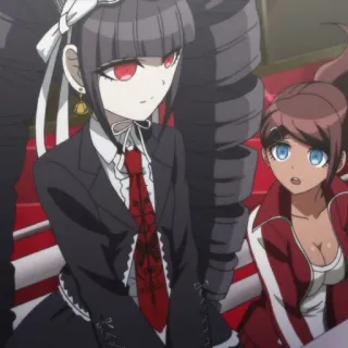🃏 Celestia Ludenberg Danganronpa Anime, Mangá, Celestia Ludenberg, Danganronpa telegram sticker
