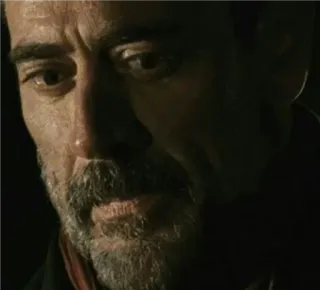 😐 Negan The Walking Dead злодей, The Walking Dead, персонаж, актер, страшный whatsapp sticker