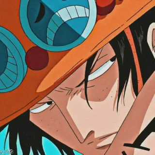 🔥 Portgas D. Ace One Piece Anime, One Piece, Charakter, Portgas D. Ace telegram sticker