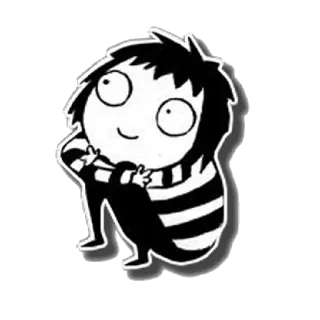 🤔 漫画, 可愛い, イラスト, キャラクター, ステッカー telegram sticker
