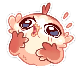 😠 Мультфильм, Птица, Милый, Наклейка, Выразительный telegram sticker