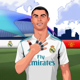 Halad Madrid whatsapp stickers
