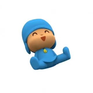 😀 Pocoyo Pocoyo, Kartun, Anak, Senang, Animasi telegram sticker
