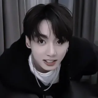🤍 Jungkook Jungkook, BTS, K-Pop, cantante, coreano, músico, celebridad telegram sticker