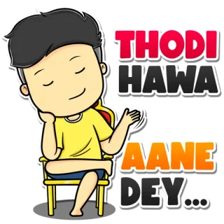 😏 THODI HAWA
AANE DEY... indiano, cartoni animati, relax, testo, Hawa, Aane Dey, Thodi, vento telegram sticker