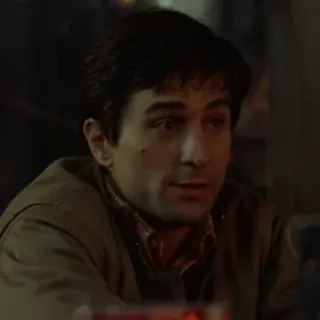 ➰ Travis Bickle Taxi Driver Taxi, Chauffeur, Film, Robert De Niro, Jaren 70 whatsapp sticker