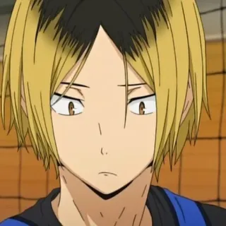 🏐 Kozume Kenma Haikyuu!! Anime, Haikyuu, Kenma, Volley-ball, Personnage telegram sticker