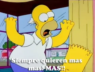 Voy al rato @SimpsonsGrupo telegram stickers