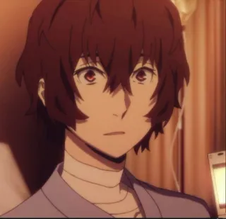 🥂 Dazai Osamu Bungo Stray Dogs Anime, Dazai, Bungo Stray Dogs, Bandagen, Charakter, Illustration whatsapp sticker