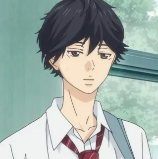 🥯 Kou Mabuchi Ao Haru Ride Аниме, Манга, Персонаж, Школа, Подросток, Парень telegram sticker