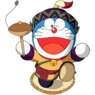 👲 Doraemon doraemon, anime, manga, cartoon, figur, kawaii, süß whatsapp sticker