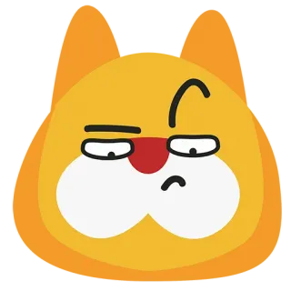 🤔 Cartoon, Emoji, Gesicht, Löwe, Ausdruck, Verwirrt whatsapp sticker