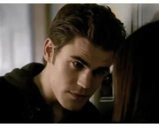 🙄 Stefan Salvatore The Vampire Diaries 뱀파이어, 스테판, TV 프로그램, 드라마, 초자연 telegram sticker