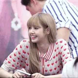 🍣 Lisa Lisa, Blackpink, Kpop, Sängerin, Idol, Thailand, Promi whatsapp sticker