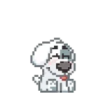 🐶 chó, động vật, dễ thương, chó con, thú cưng, hoạt hình telegram sticker