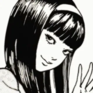 😊 dziewczyna, kreskówka, anime, manga telegram sticker