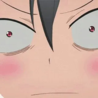 🎈 Anime, Wütend, Gesicht, Ausdruck, Cartoon, Schockiert telegram sticker