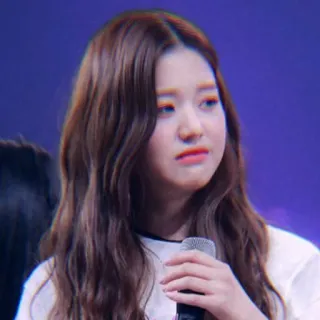 🌈 女性, マイク, 歌手, KPOP, 女性, 人, アジア人 whatsapp sticker