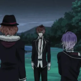 🍷 Diabolik Lovers anime, vampire, diabolik lovers, dark, shojo telegram sticker