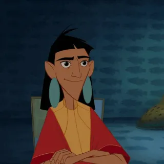 🍂 Kuzco The Emperor's New Groove disney, animado, personaje, emperador, las locuras del emperador telegram sticker