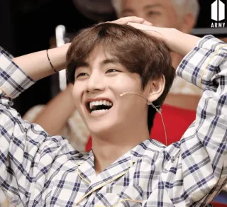 😄 ARMY K-pop, chanteur, souriant, personne, divertissement telegram sticker