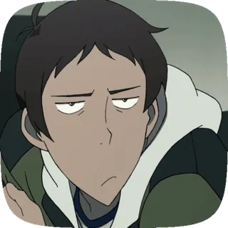 🤨 Lance Voltron: Legendary Defender 卡通, 兰斯, 战神金刚, 动漫 telegram sticker