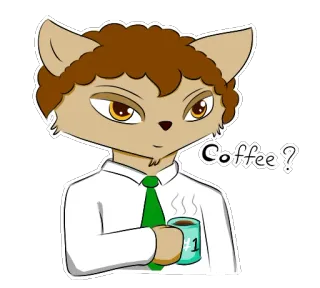 Natalie & Calvin telegram stickers