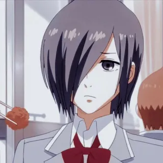 💖 Touka Kirishima Tokyo Ghoul Anime, Tokyo Ghoul, Touka Kirishima, Ghoul, Manga telegram sticker
