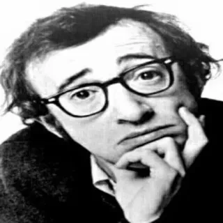 🤔 Woody Allen 우디 앨런, 감독, 배우, 코미디언, 지식인 telegram sticker