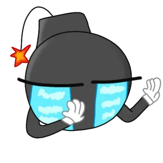 Самая обычная бомба telegram stickers