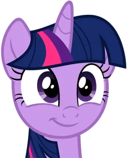 😊 Twilight Sparkle My Little Pony Twilight Sparkle, My Little Pony, Zeichentrick, Pony, Freundschaft, Magie telegram sticker