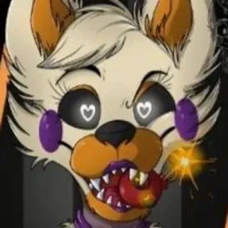 🌟 zorro, dibujos animados, animal, dientes, personaje, ilustración telegram sticker