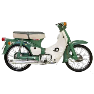 😋 motocykl, rower, transport, pojazd, retro telegram sticker