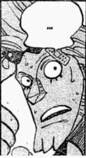 😢 ... anime, manga, shock, reaction, expression telegram sticker