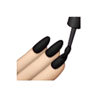 💅 nail polish, nails, beauty, manicure, cosmetics, fingers whatsapp sticker