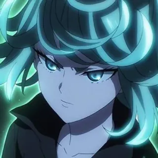 📎 Tatsumaki One-Punch Man Anime, One-Punch Man, Tatsumaki, Tornado del Terror, Héroe, Personaje telegram sticker