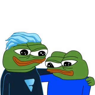😃 Pepe the Frog Pepe der Frosch, Meme, Internet Meme, Frosch telegram sticker