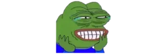 😂 Pepe the Frog pepe, kikker, meme, internet meme, grappig, reactie whatsapp sticker