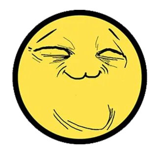 😊 yellow, face, expression, emoji, happy, cartoon telegram sticker