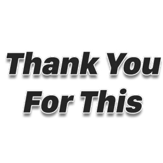 💯 Thank You For This thank you, gratitude, appreciation, text, message telegram sticker