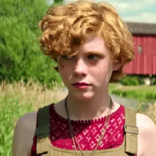 😒 Beverly Marsh It Beverly Marsh, It (Eso), Terror, Película, Pelo rojo, Personaje telegram sticker