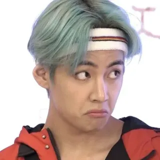 🍀 pessoa, expressão, K-pop, homem, rosto, retrato telegram sticker