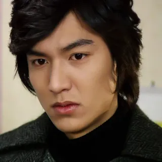 😶 Lee Min-ho Ли Мин-хо, актер, корейский, знаменитость, портрет telegram sticker