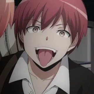 🌪 Karma Akabane Assassination Classroom anime, manga, cartoon, Karma Akabane, Assassination Classroom telegram sticker